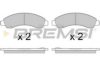 BREMSI BP3411 Brake Pad Set, disc brake